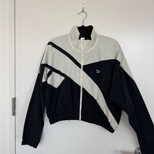 Reebok Women's Cropped Windbreaker Jacket